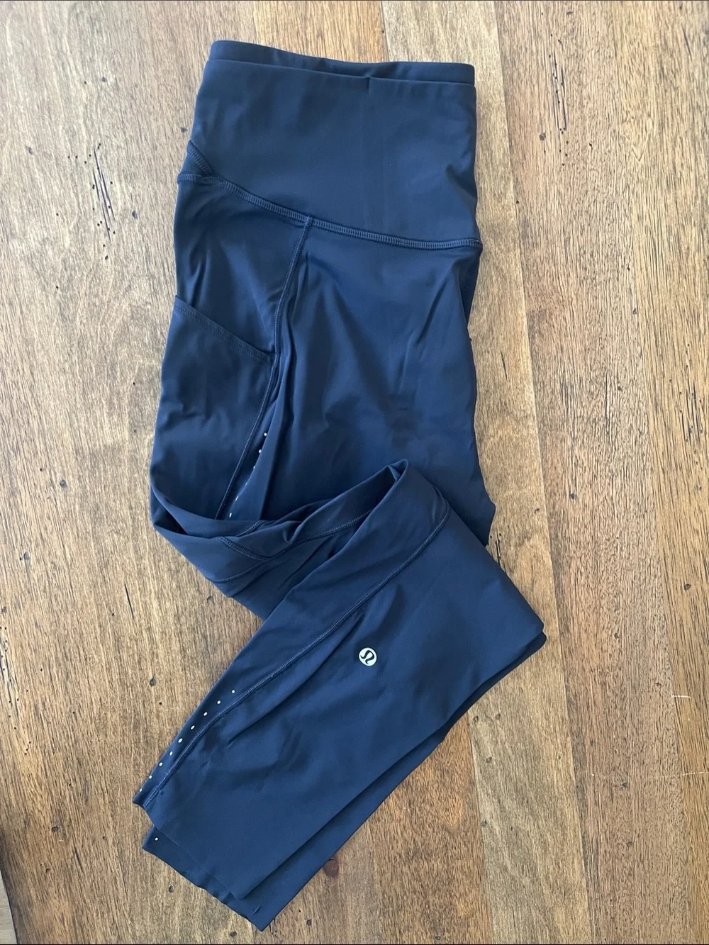 lululemon athletica Navy High-Rise Leggings with Side Pocket